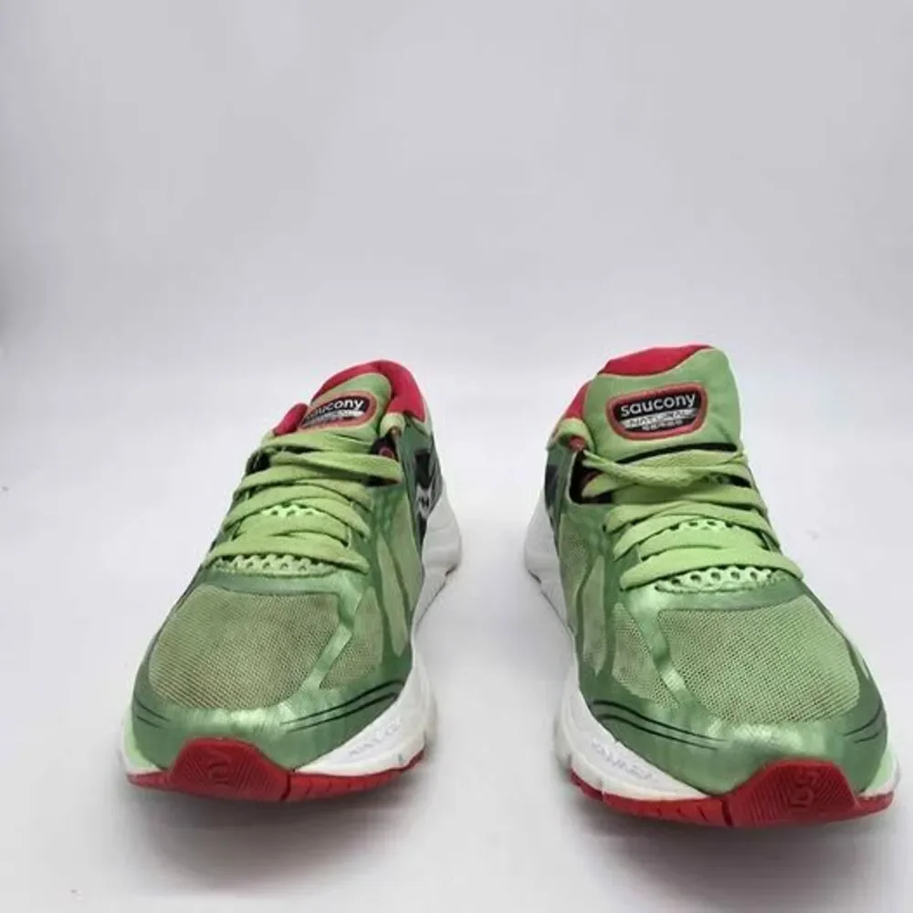Saucony Kinvara 5 Women Size 7 Running Shoes Green Pink S10238-5 PowerGrid 4mm